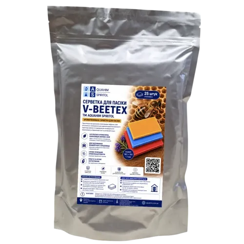 Серветки для вулика V-Beetex — натуральний захист бджіл від кліща